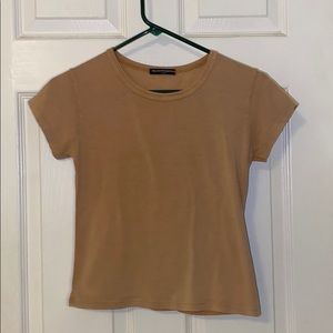 Brandy Melville Nude Crop Top